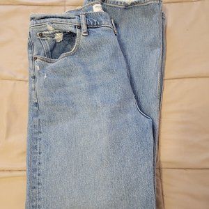 Abercrombie & Fitch The 90's Relaxed Jean High Rise
